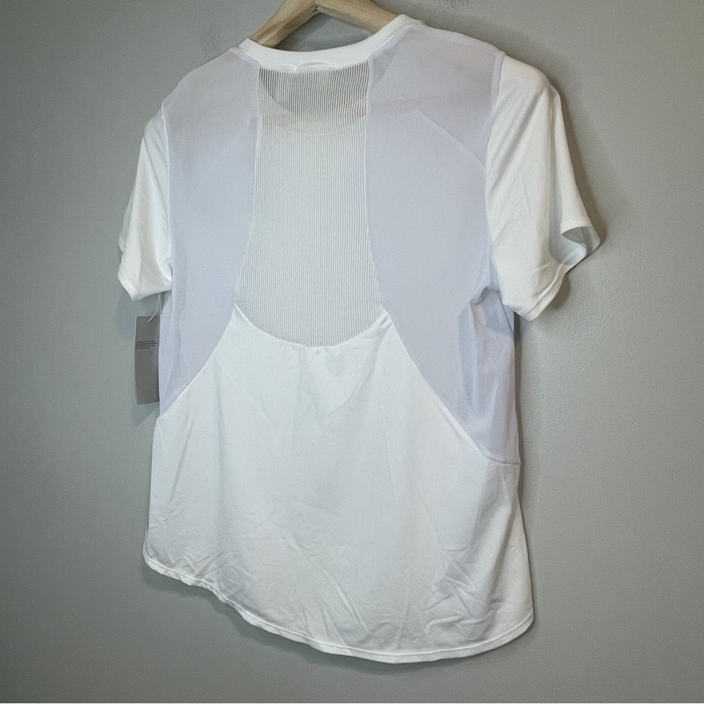 Zella White Workout Short Sleeve Tee - Picture 2 of 7